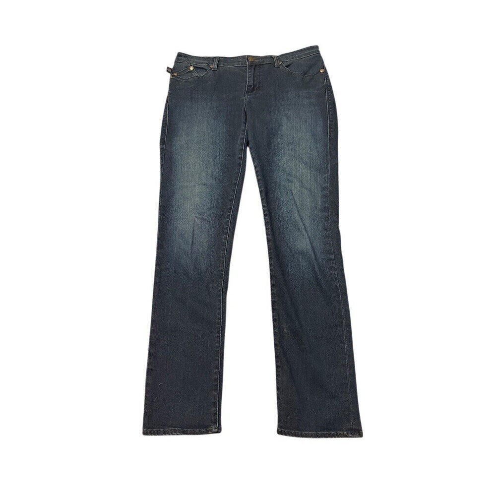 Rock & Republic Jeans Womens Size 12 Dark Wash Bootcut 33x31